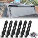 6-Pack Tonneau Bed Cover Latch Replacement Parts for BakFlip, Replacement Tonneau Cover Parts for BakFlip, Easy Install