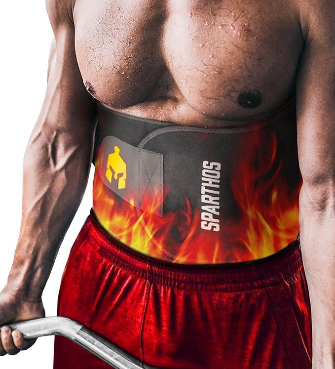 Sparthos Waist Trimmer Belt - Sweat More and Shorten Your Workout Time! XL