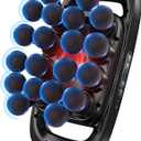 20-Head Massage Gun Set, 3200mAh Electric Deep Tissue Percussion Massager with 3 Modes & 30 Intensities, Quiet Muscle Massage Gun for Back, Shoulders, Legs, Foot, Body Muscle Pain ReliefMatte Black