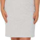 Comfort CottonRacerback Chemise (Gray, XXL)