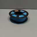 BBLIFE Silk Acid Blue PLA Peacock Blue Pearlescent Shining 3D Printing Material, 1kg 2.2lbs 1.75mm 3D Plastic Material, Widely Support for FDM 3D Printer, Easy to Print