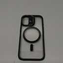 ESR for iPhone 17 Case with Stash Stand, Camera Control Cover Compatible with MagSafe, Military-Grade Drop Protection Magnetic Phone Case, Scratch-Resistant Back Cover,Clear Black