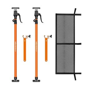 HOLOTHURIAN Adjustable Cargo Bars for Pickup Truck Bed Cargo Bars for SUVs, Trailers, Vans, Adjustable from 40" to 70", Comes with Premium Cargo Net Organizer and Divider Bar, 2-Pack