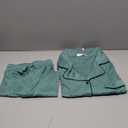 Ekouaer Pajamas Set for Women Short Sleeve Sleepwear Button Down Pjs Soft 2 Piece Lounge Sets Size XL