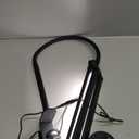 Aeropak Desk Lamp, Clamp Desks Lamps for Home Office, 24W Flexible Gooseneck Table Lamp, 10 Color Modes & Brightness EyeCaring Desk Light w/USB Adapter (12V2A Black)