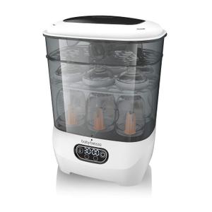 Baby Brezza Bottle Sterilizer and Dryer Advanced  33% Faster - Largest Capacity Steam Sanitizer - Universal Sterilization Machine for All Bottles + Pump Parts - HEPA Air Filter