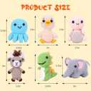 BOLDNOVA Beginners Crochet KitCrochet Animal Kit for Beginners Kids, Adults, Craft Knitting Crocheting Kits with Step-by-Step Video Tutorials (Grey)