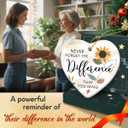 3 x Thank You Gifts for Women 2025, Appreciation Gifts for Coworkers Colleague Boss, Retirement Gift for Woman Man, Motivational Team Gift for Employees, Ceramic Retirement Ornament