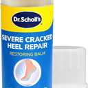 Dr. Scholl's Severe Cracked Heel Repair Restoring Balm 2.5oz, with 25% Urea for Dry, Cracked Feet, Heals and Moisturizes for Healthy Feet (2.5 Ounce (Pack of 1))