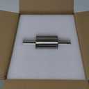 Brushed Nickel Wall Sconce Bathroom Vanity Light Fixtures for Mirror, Modern Wall Light with Glass Rod Shade for Bathroom, Bedroom, Hallway, Living Room - Bulb Not Included