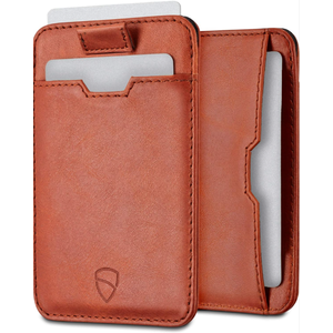 Vaultskin CHELSEA Mens RFID Blocking Slim Leather Card Wallet - Minimalist Front Pocket Cardholder