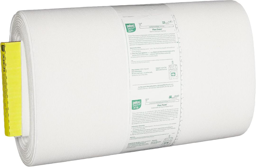 Pellon Flex Foam 20"x10yd, Natural