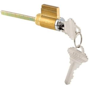 Prime-Line E 2103 Cylinder Lock, 1-1/4 In., Schlage Shaped Keys (Single Pack)