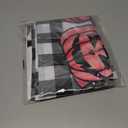 XCHI Pink Spooky Pumpkin Boo Halloween Tablecloth Rectangle Washable Table Covers for Indoor Outdoor Dining Home Party Decorations Table Cloth 60x84 Inch