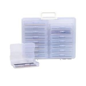 Acrylic Storage Box Set Clear Photo Container Large Capacity Smooth Edge Burr Free Dustproof Transparent Photo Organizer Box