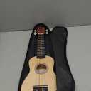 Everjoys Soprano Ukulele Beginner Pack-21 Inch w/Free Online Lesson Gig Bag Digital Tuner Pick All in One Kit (Rainbow String)