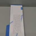 Bluetooth Keyboard and Mouse Compatible with Mac, OMOTON Ultra-Slim Wireless Keyboard and Mouse Combo Compatiblei with MacOS, MacBook Pro/Air, iMac, Mac mini, Laptop and PC (Silver)