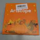 Artscope Halloween Decorative Throw Pillow Covers 20x20 Inch Set of 4, Ghost Trick or Treat Pumpkin Sweet But Spooky Outdoor Farmhouse Pillow Cases for Home Sofa Couch-Orange