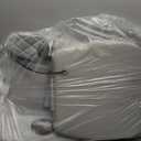 Shiatsu Neck and Back Massager with Heat - Full Back Walking Massager with Deep Kneading & Seat Cushion Vibration for Chair and Home, Pain Relief, Dual-Neck Detachable and Height Adjustment (Gray)