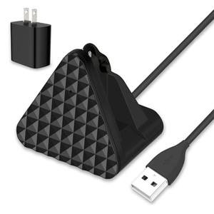 Smart Glasses Charging Stand Dock Compatible with Ray-Ban Meta Wayfarer, Headliner, Skyler, Oakley Meta HSTN, Portable Smart Glasses Charger Dock with Charging Adapter (Black)