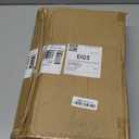 Giikin TV Tray Table, 360 Swivel Height Adjustable TV Trays for Eating on Couch,Sofa Armrest Side Table for Small Spaces Sofa Bed Dinner, Rustic Brown