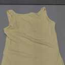 SUUKSESS Women Padded Open Back Boat Neck Tank Tops Double Lined Basic Shirts, Size M