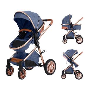 Cochildor DuraFlex 2 in 1 Baby Stroller, Foldable Travel Stroller, Blue