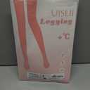 Fleece Lined Tights Women, Warm Pantyhose leggings Women,Fake Translucent Thermal Skin Colored Tights for Winter (Medium Plus)