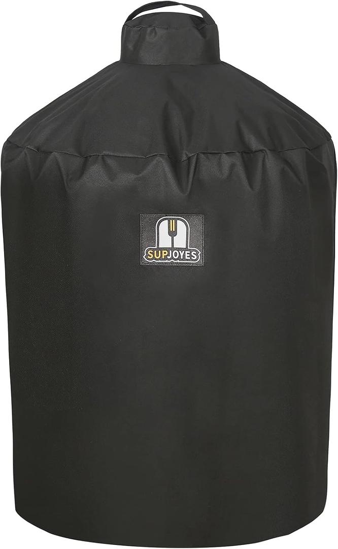 SUPJOYES Cover for XLarge Green Egg, Extra Large Green Egg Accessories, Heavy Duty Waterproof Kamado Ceramic BBQ Grill Covers