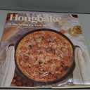 HONGBAKE 2 Pack Pizza Pan 14 Inch with Holes, Rust-Free Nonstick Pizza Pan for Oven, 0.8mm Carbon Steel Perforated Pizza Tray with Wider Handles, Round Baking Sheet for Frozen & Homemade Pizza, Grey
