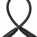 Ebike 3-Pin Waterproof Cable, Male and Female Connector for Pedal Assist Sensor, Gear Sensor, Brake Lever, Throttle (3pin F-F)