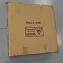 Gold Nesting Coffee Table Set of 2, Small Glass Nesting Tables for Living Room Bedroom, Accent Tea Table with Metal Frame