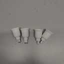 E-Simpo 4pcs G9 to E26/E27 Adapter, G9 to Standard E26/E27 Socket Adapter,G9 Light Socket (4pcs G9 to E26/E27 Adapter)