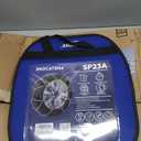 Auto Tightening Snow Chains for SUV,Pickup and Trucks  Quick Fit, Easy Installation, Reusable Universal Tire Chains for Winter Emergency Traction (Set of 2)