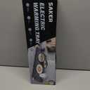 Saker Food Warming Mat,Electric Warming Tray for Food, Adjustable Heating Mat for Countertop with 3 Temperature Settings & Child Lock, Portable Foldable Food Warmer for Party, Buffet, Daily Use (1 Pack)