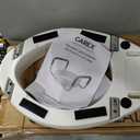 PEPE Mobility Raised Toilet Seat with Handles and Lid, 10 cm (3.9"), White
Riser for Elderly and Disabled Adults, Hip Replacement Recovery, Two Side Clamps, Fits Oval and Round Pans, Polypropylene
