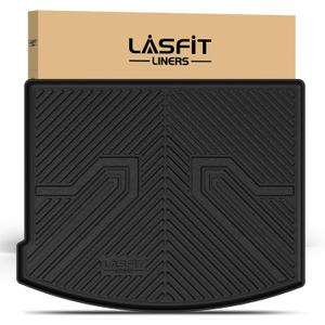LASFIT Trunk Mat for Lincoln Corsair 2026 2025 2024 2023 2022 2021 2020, All Weather TPE Cargo Mats Custom Fit Cargo Liner Front & Rear Trunk Liner, Black, Easy to Clean