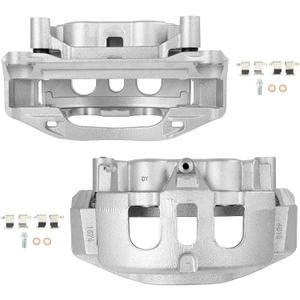 SCITOO Rear Left & Right Disc Brake Calipers With Bracket 18B5307 18B5306 | Fit For Chevrolet,For GMC Models - For Sierra 2500 HD 2011-2019,For Sierra 3500 HD 2011-2019,For Silverado 2500 HD 2011-2019