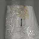 BESTOUCH Duvet Cover Set 100% Washed Cotton Linen Feel Super Soft Comfortable Chic Lightweight 2 PCs Home Bedding Set Solid Bright White Twin/Twin XL