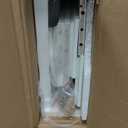 ChooChoo Bathroom Cabinet Wall Mounted 2-Door with 3 Open Shelves, Wooden Medicine Cabinets with Adjustable Shelf, Space Saver Storage Cabinets Over The Toilet for Bathroom&Living Room, White (1 pack)