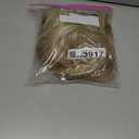 LONAI Claw Clip Ponytail Extension for Women 24 Inch Curly Wavy Clip in Ponytail Hair Extensions Pony Tail on Hair Piece (Light Blonde with White Blonde Highlight)