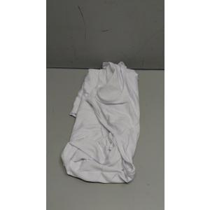 Womens Tank Tops Summer Sleeveless Blouse Crewneck Casual Loose Fit Tunic Shirt (XX-Large, White)