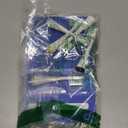 Replacement Toothbrush Heads for Waterpik Complete Care 5.0/9.0 (CC-01/WP-861), with Covers, 5 Count, White