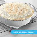 MontoPack 7 Round 40 Pack Aluminum Foil Pans with Clear Lids | Disposable Containers with Straight Walls for Storing, Baking, Meal Prep & Reheating | Freezer & Oven Safe, Recyclable