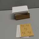 100 Bulk Thank You Cards with Kraft Envelopes and stickers - 4 Minimalistic Designs Blank Thank You Notes with Envelopes for business Wedding Bridal Gift Baby Shower Business Graduation (White)