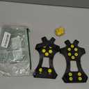 Ice Cleats Snow Traction Cleats Crampons for Shoe and Boots Non-Slip Overshoe for Walking on Snow and Ice Rubber Walking Cleats Anti Slip Crampons (Small(2.5- 4 men/4-5.5 women))