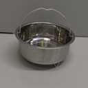 Vegetable Steamer Basket, Veggie Steaming Basket for Cooking, Stainless Steel Steamer Insert for Pot, 7.9 inch