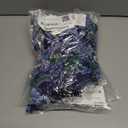 6 x Amazon Essentials Women's High Waist Swim Bottom (Available in Plus Size) (Medium, Deep Blue Paisley)