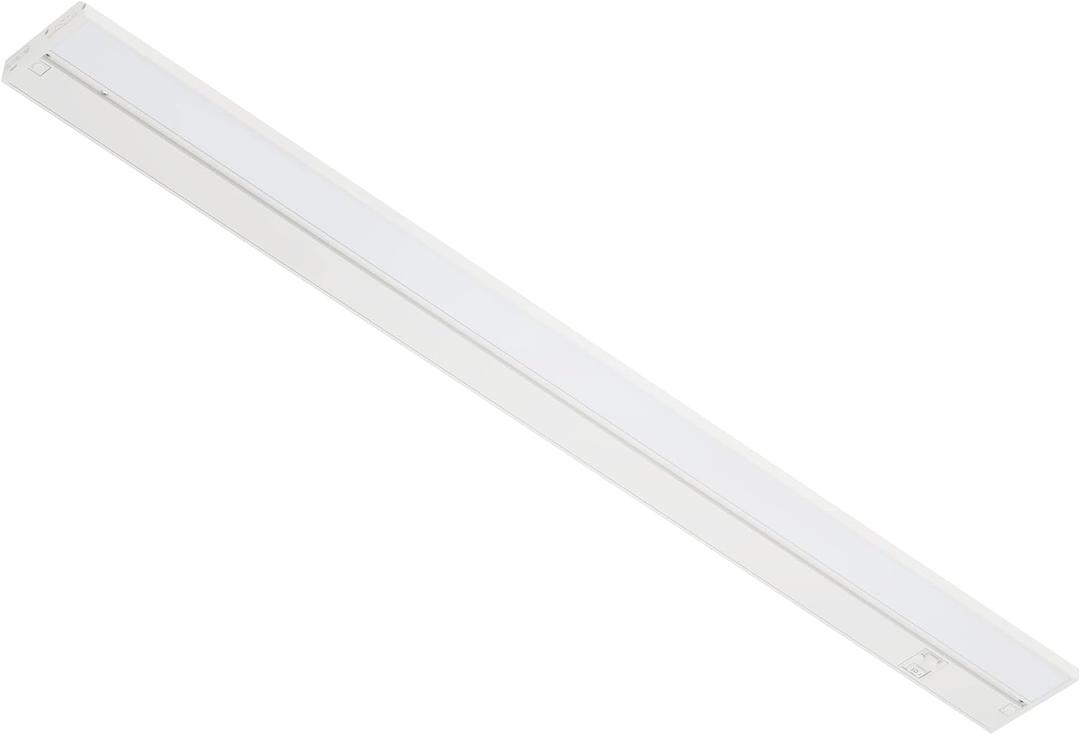 LAGOM Halo Under Cabinet Light, 30Inch Hardwired Dimmable LED, 2700K/4000K/5000K, Power Cord Sold Separately, White, UC0130WH27