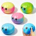 4 Pack Dumpling Squishy Toys Cute Slow Rising Squishies Stress Relief Squeeze Toys for Adults Desk Toys Kids Party Favors Birthday Gifts